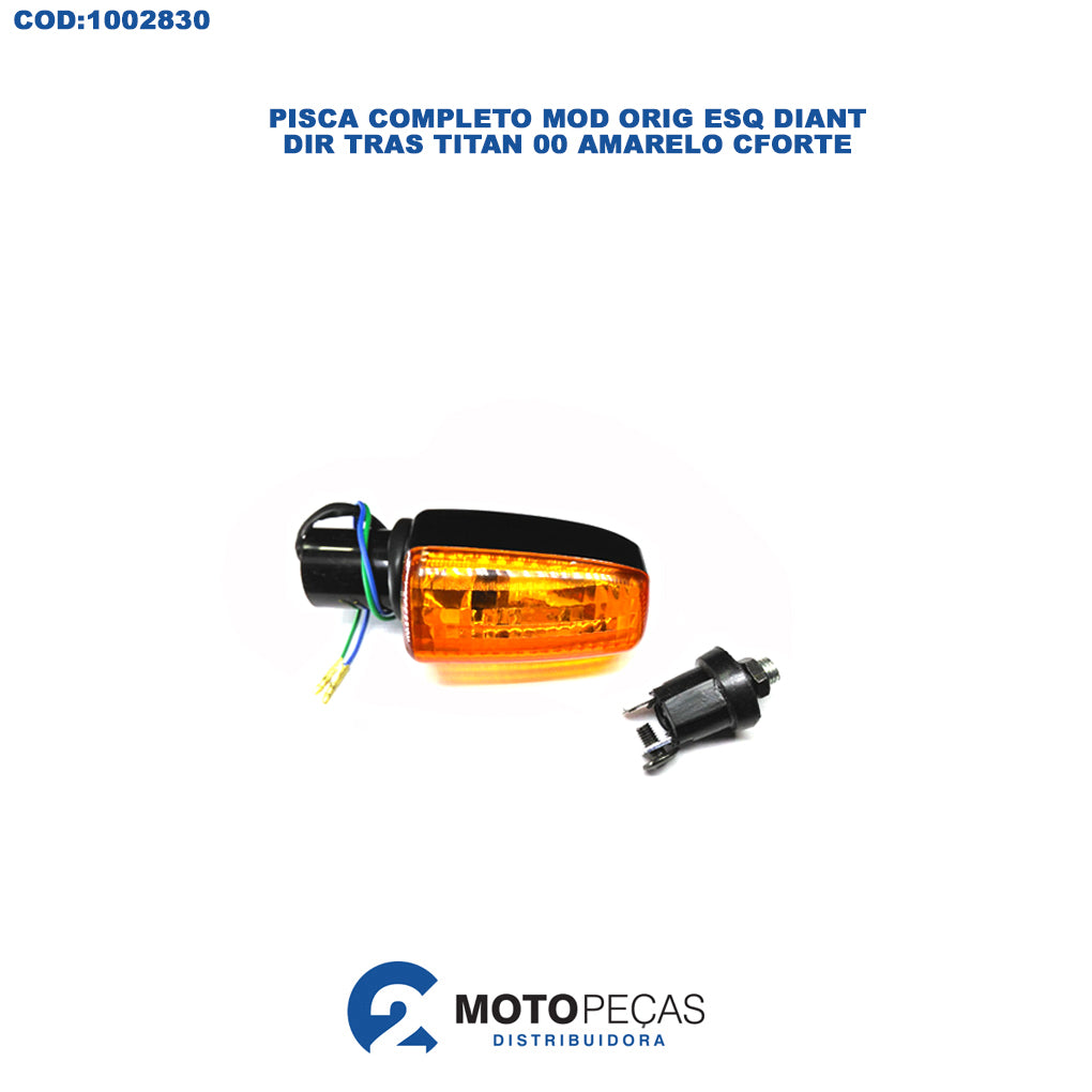 Pisca Titan 00 Universal com Coxim D.e T.d Amarelo Cforte