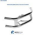 Protetor Barra Dupla XR 200 Cromado Cforte