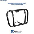 Protetor California Barra Dupla Titan 2000 Preto Cforte