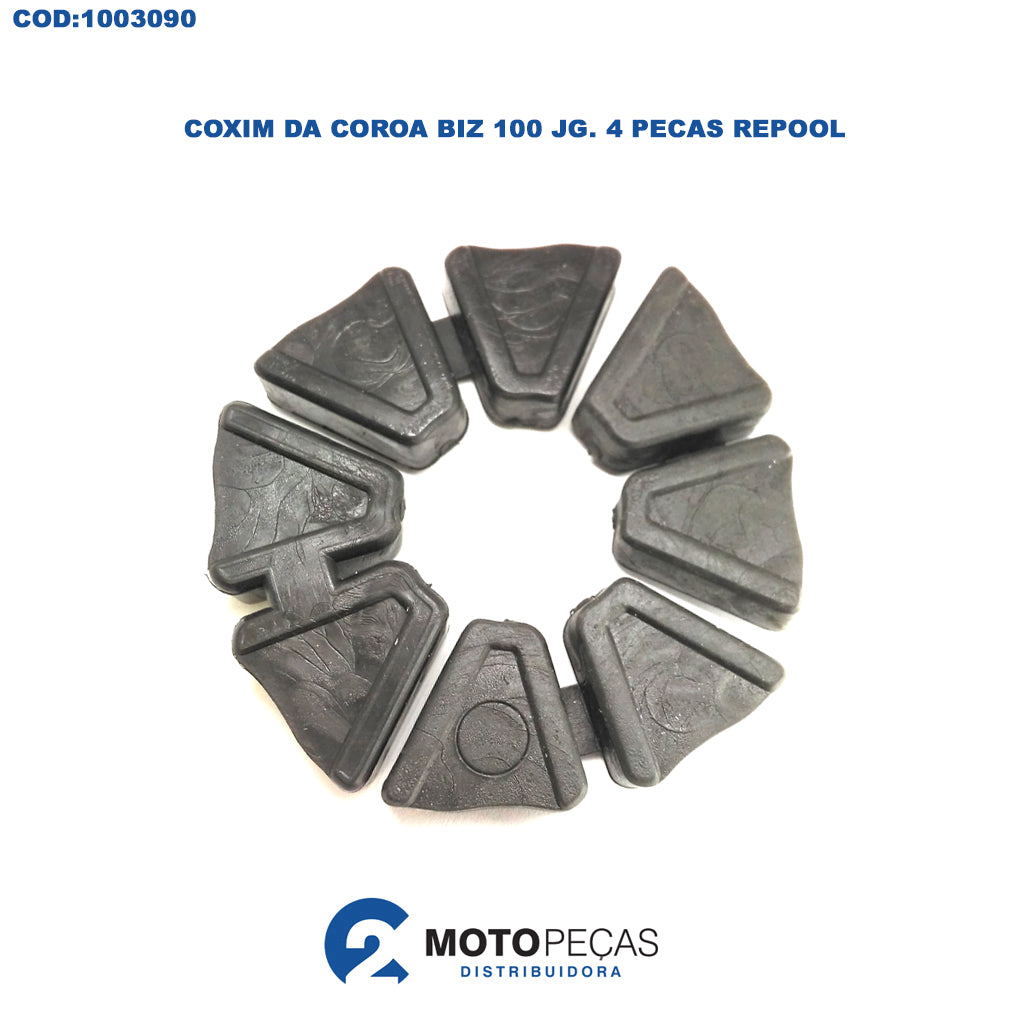 Coxim da Coroa Biz 100 JG. 4 Pecas Repool