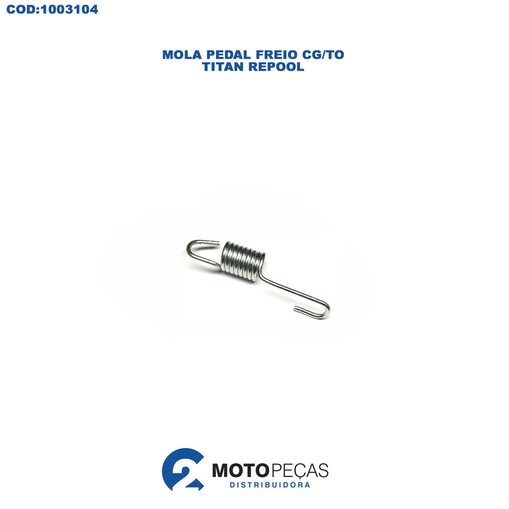 Mola Pedal Freio CG/TO/TITAN Repool