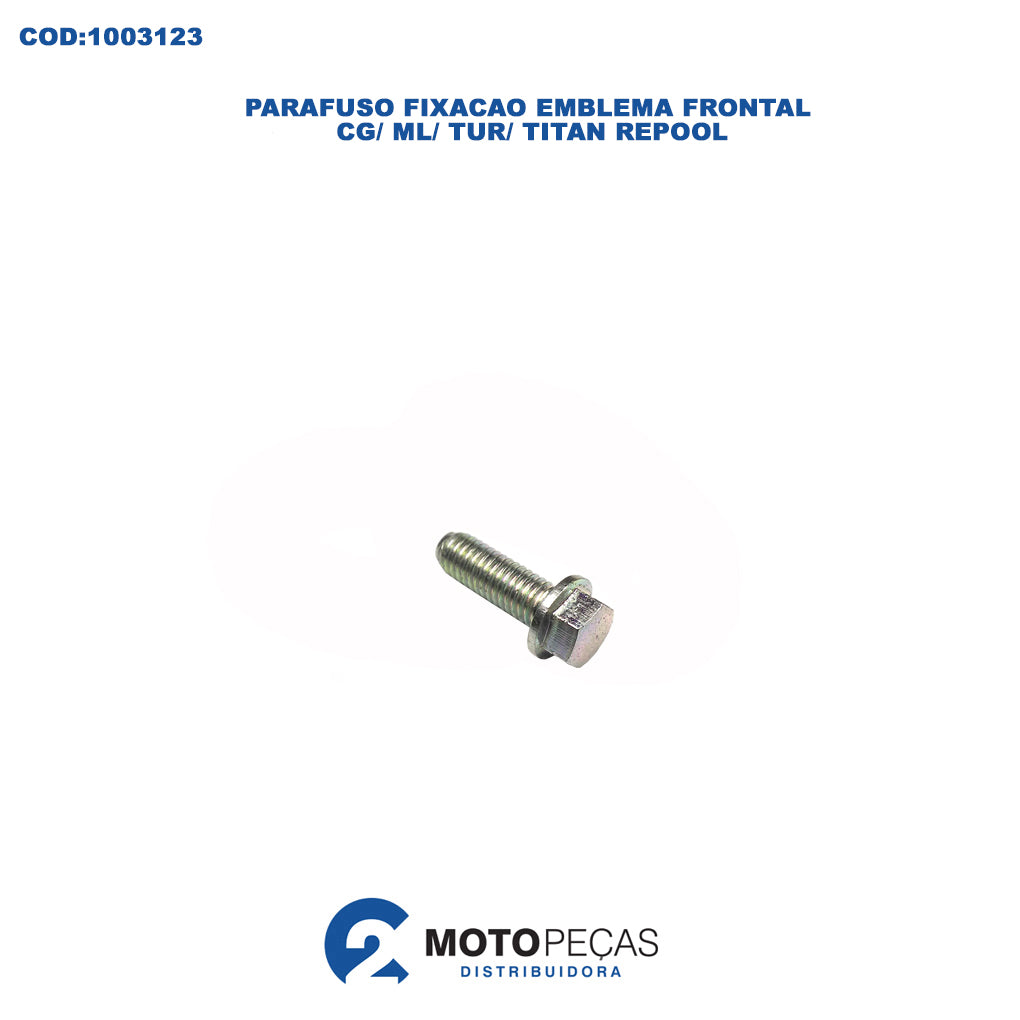 Parafuso Fixacao Emblema Frontal CG/ML/TUR/TITAN Repool