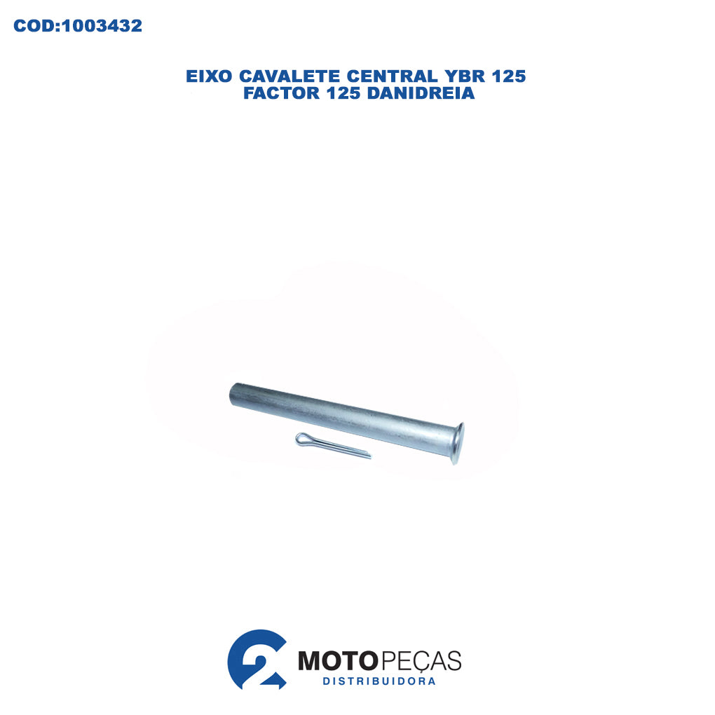 Eixo Cavalete Central YBR 125/ Factor 125 Danidreia