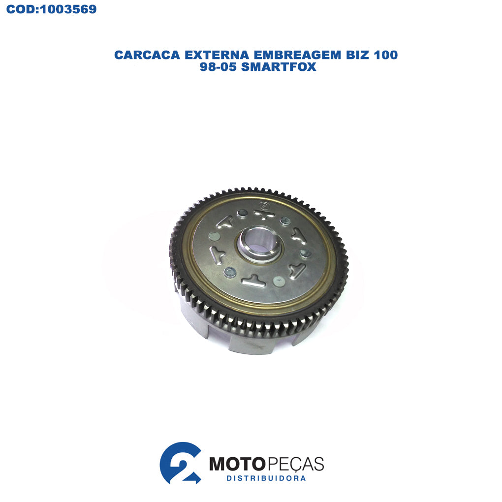 Carcaca Externa Embreagem Biz 100 9805 Smartfox