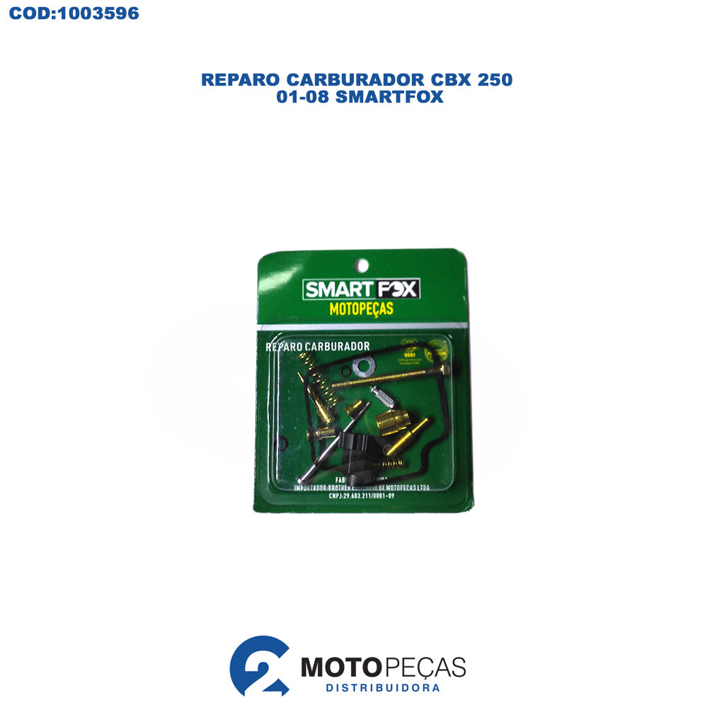 Reparo Carburador CBX 250 0108 Smartfox