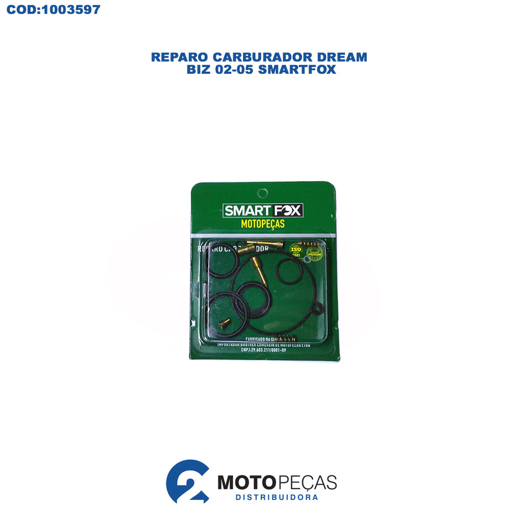 Reparo Carburador DREAM/ Biz 0205 Smartfox