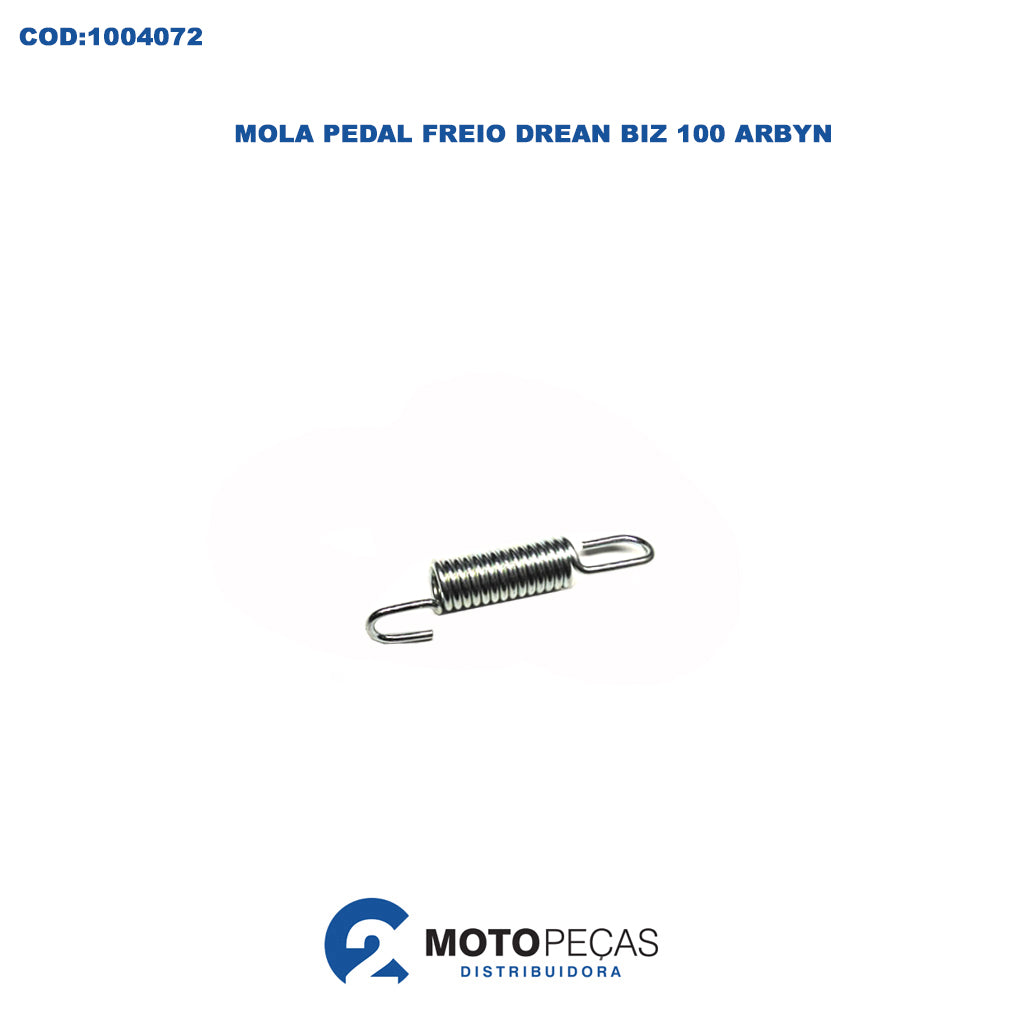 Mola Pedal Freio Drean Biz 100 Arbyn
