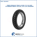 Pneu Rinaldi Tras 110/90 17 R 34 60P C/CAMARA Bros 125/150, XTZ 150 Crosser