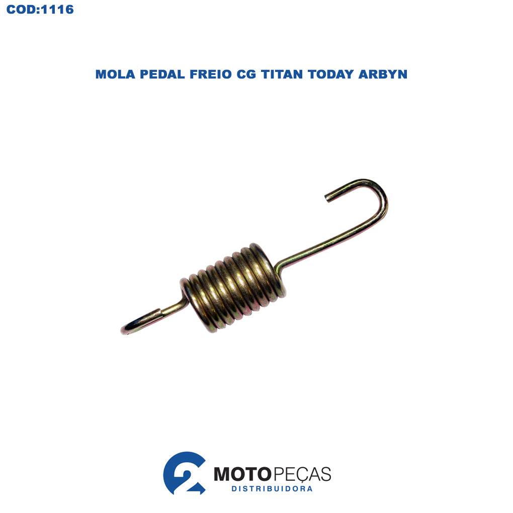 Mola Pedal Freio CG Titan Today Arbyn