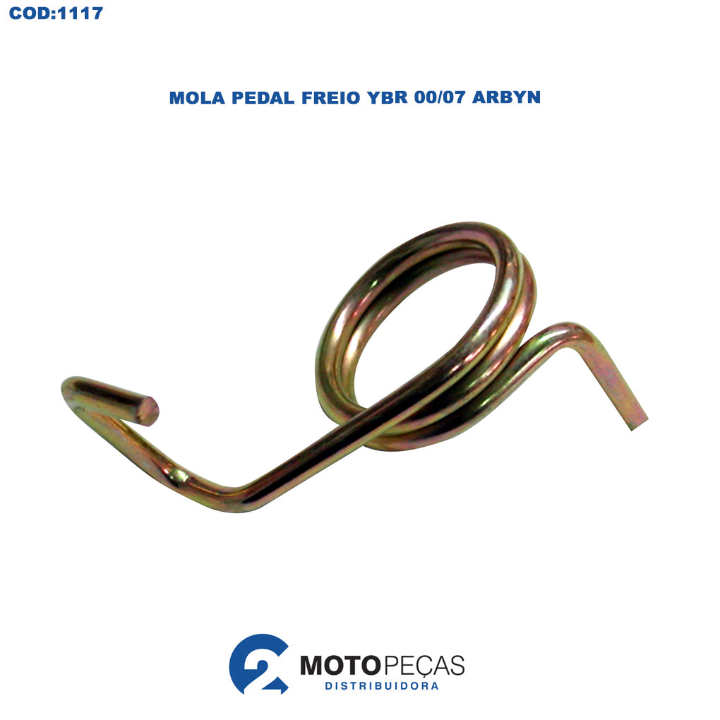 Mola Pedal Freio YBR 00/07 Arbyn