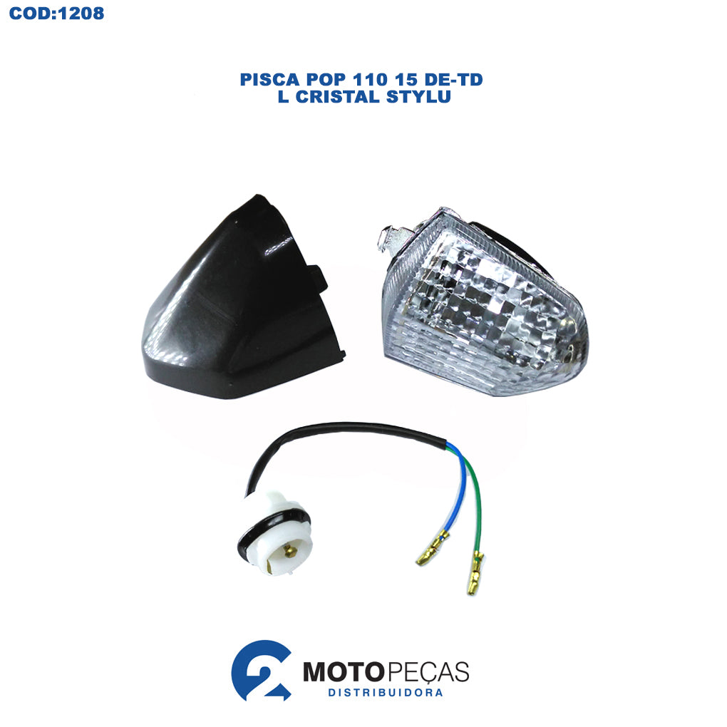 Pisca Pop 110 15 DD/TE L Cristal Stylu