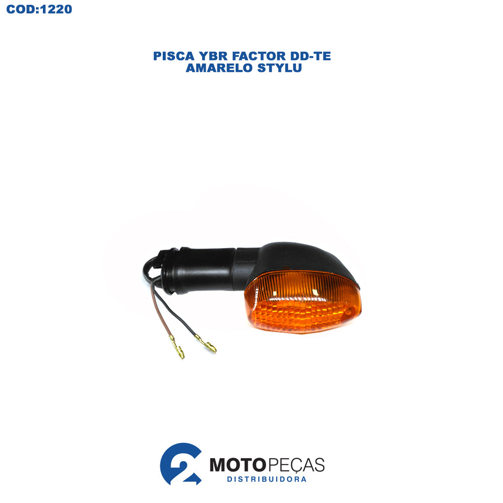 Pisca YBR Factor DD/TE Amarelo Stylu