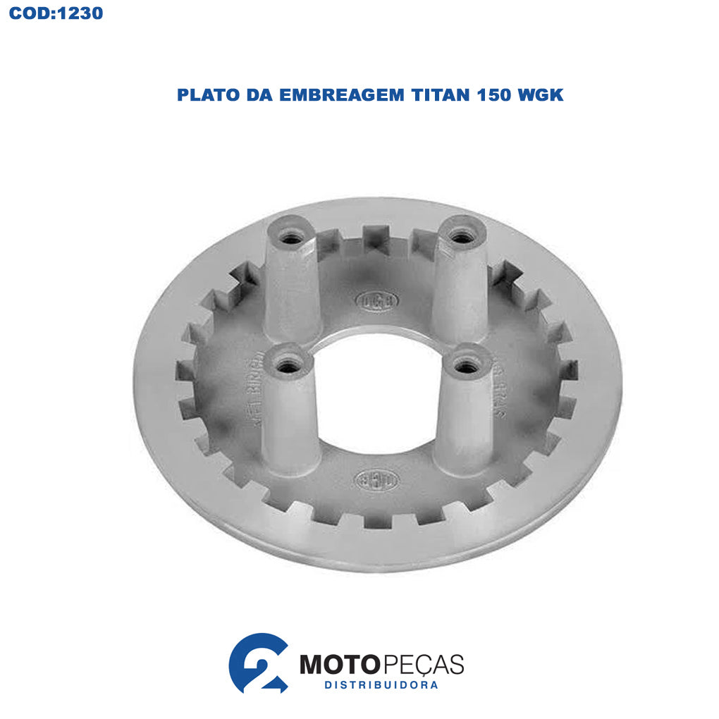 Plato da Embreagem Titan 150 WGK