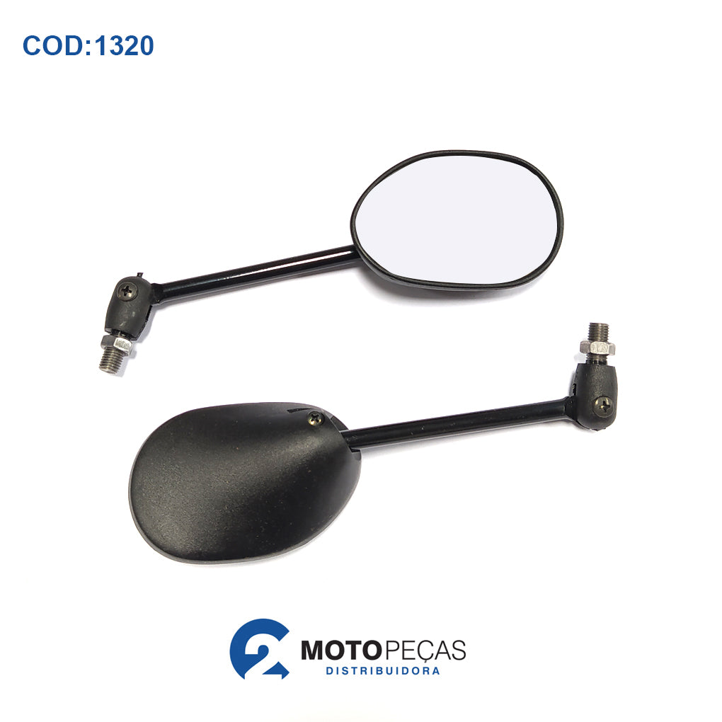 Retrovisor Mini Biz 125/POP/NXR09 Articulado DIR/ESQ Awa