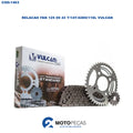 Relacao Fan 125 09 43 T/14T/428H/116L Vulcan