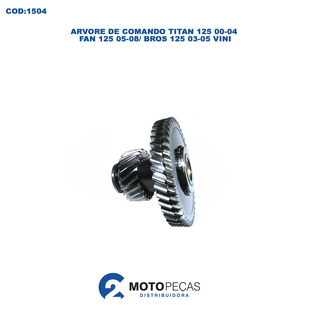 Arvore de Comando Titan 125 00,04 / Fan 125 05,08 / Bros 125 03,05 Vini
