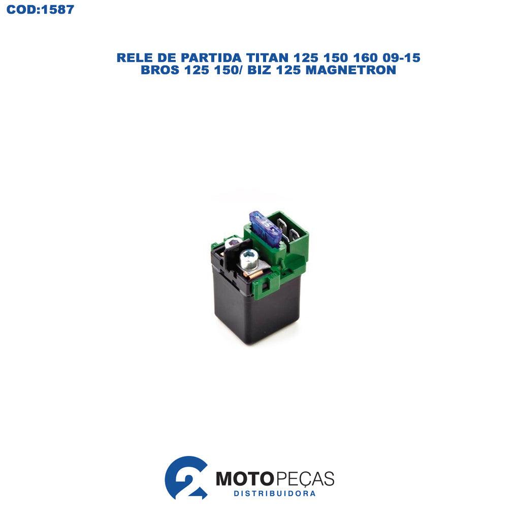Rele de Partida Titan 125 150 160 0915 /BROS 125 150/ Biz 125 Magnetron
