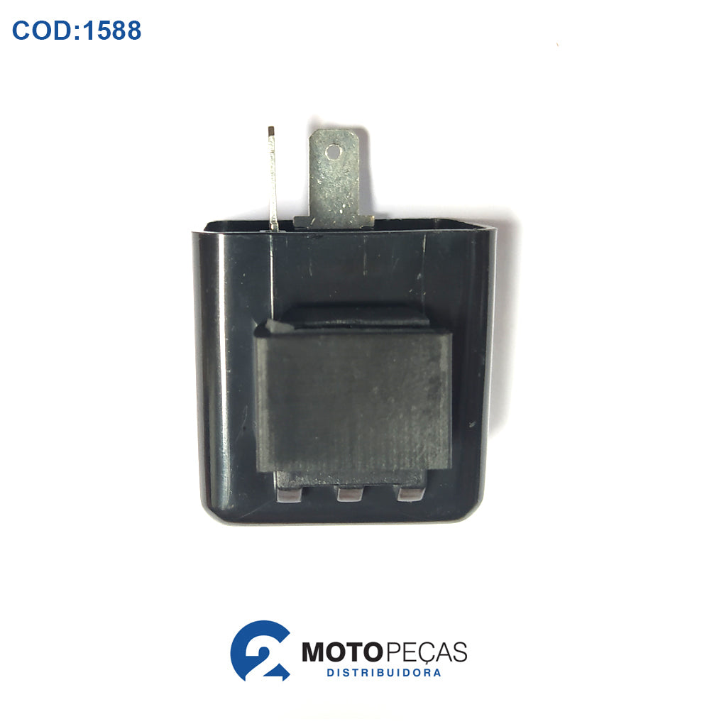 Rele de Pisca CB 300/FAN 150 09 /TITAN 150 Mix / Fan 150 Flex 11/ 2 Pinos Magnetron