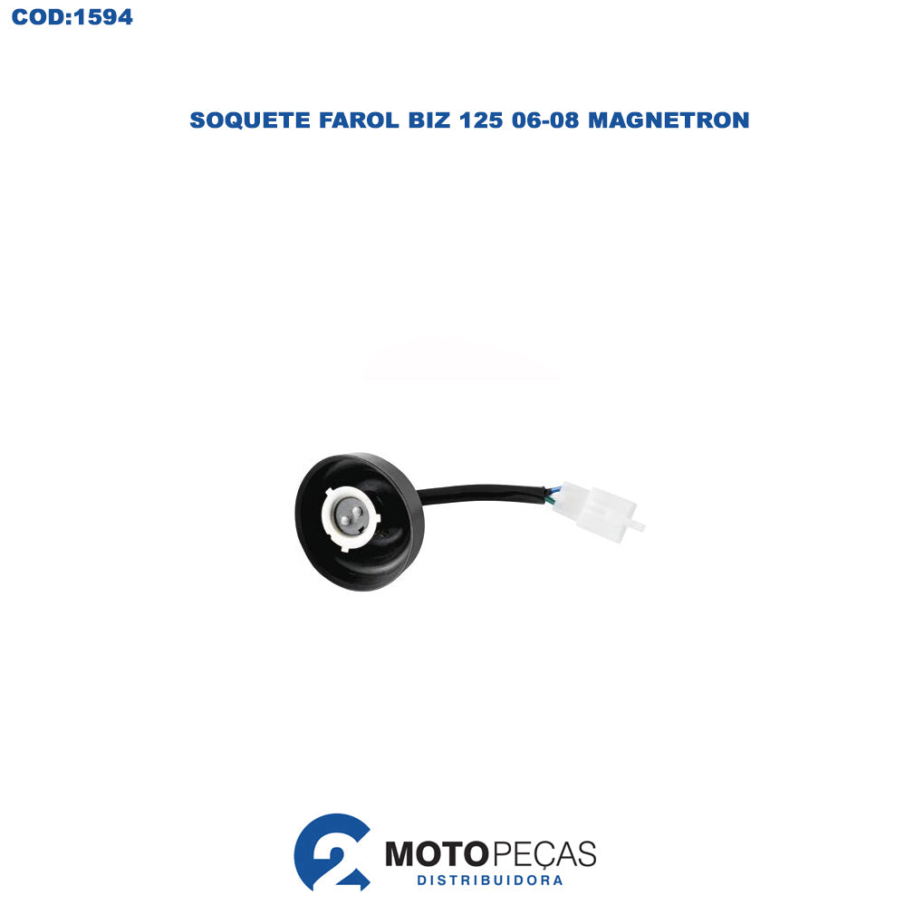 Soquete Farol Biz 125 0608 Magnetron