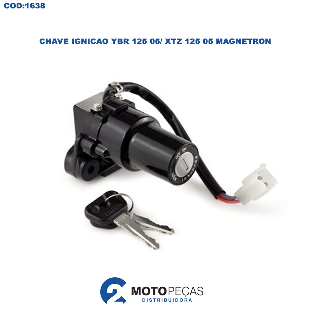 Chave Ignicao YBR 125 05/ XTZ 125 05 Magnetron