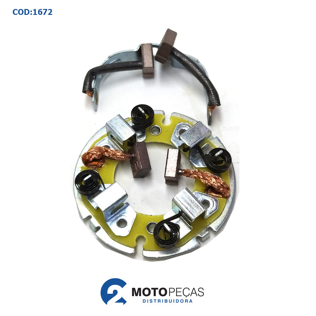Escova Motor Partida Compl Titan 125 00 / 4 Polos Magnetron