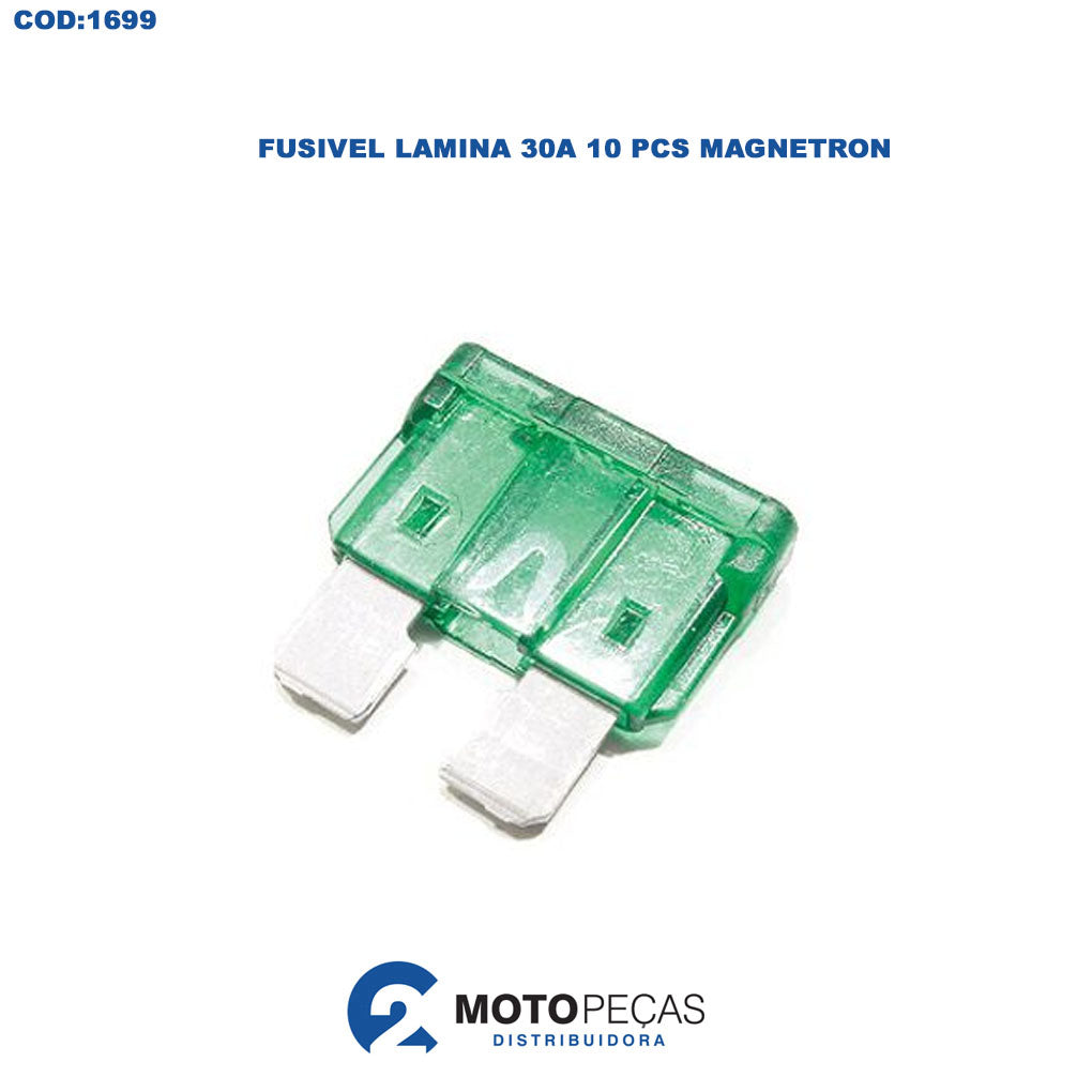 Fusivel Lamina 30A 10 PCS Magnetron