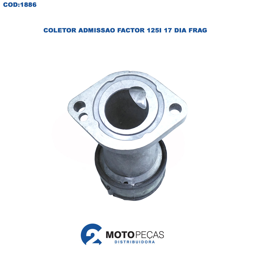 Coletor Admissao YBR 125I Factor 2017 Diafrag