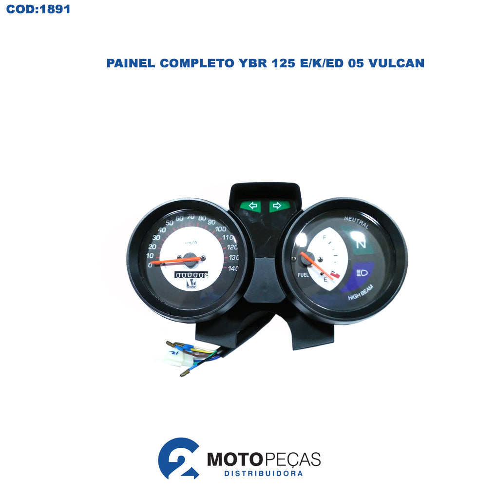 Painel Completo YBR 125 E/K/ED /05 Vulcan