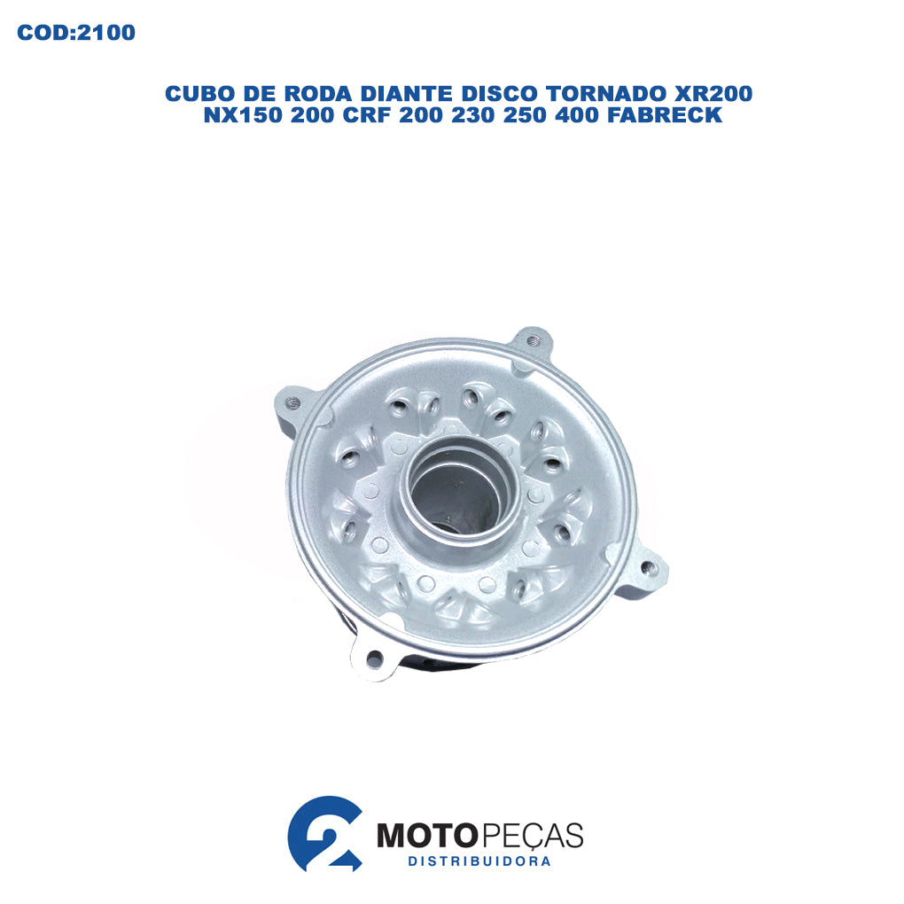 Cubo de Roda Diante Disco Tornado XR200 NX150 200 CRF 200 230 250 400 Fabreck