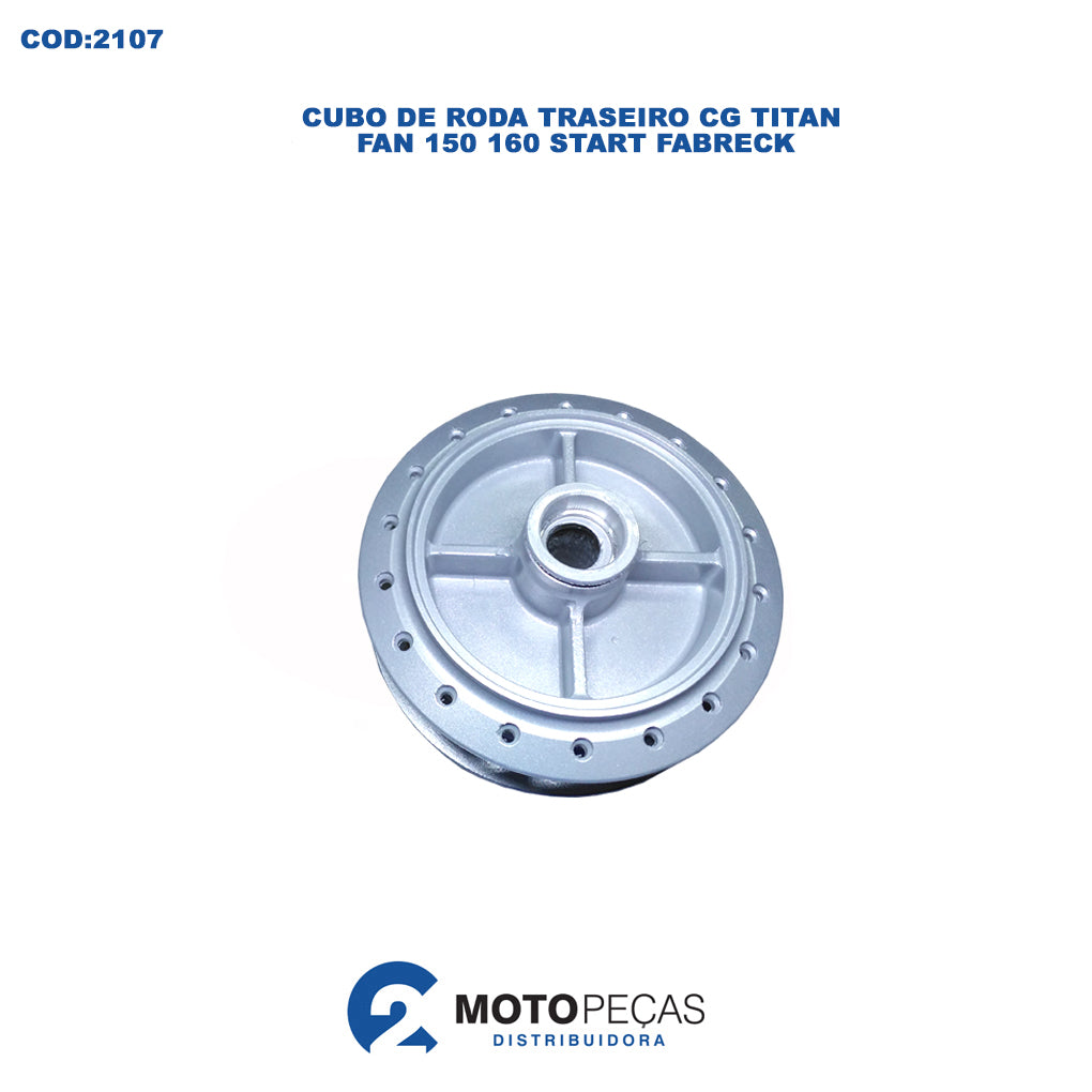 Cubo de Roda Traseiro Titan Fan 150 160 Start Fabreck