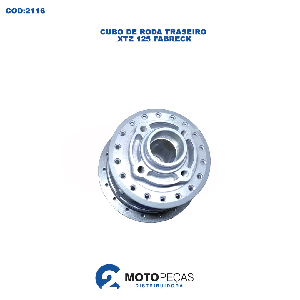 Cubo de Roda Traseiro XTZ 125 Fabreck