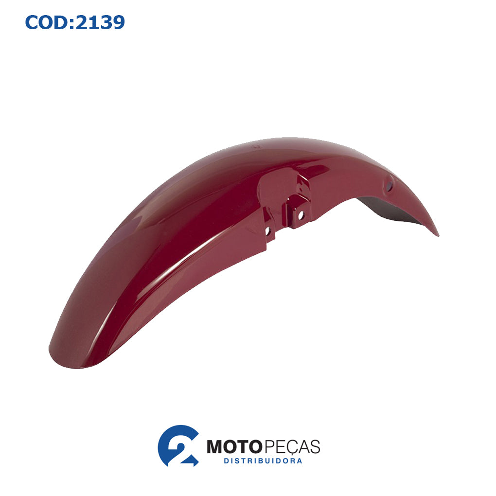 Paralama Dianteiro S/SUP Titan 02/03 Vermelho Melc