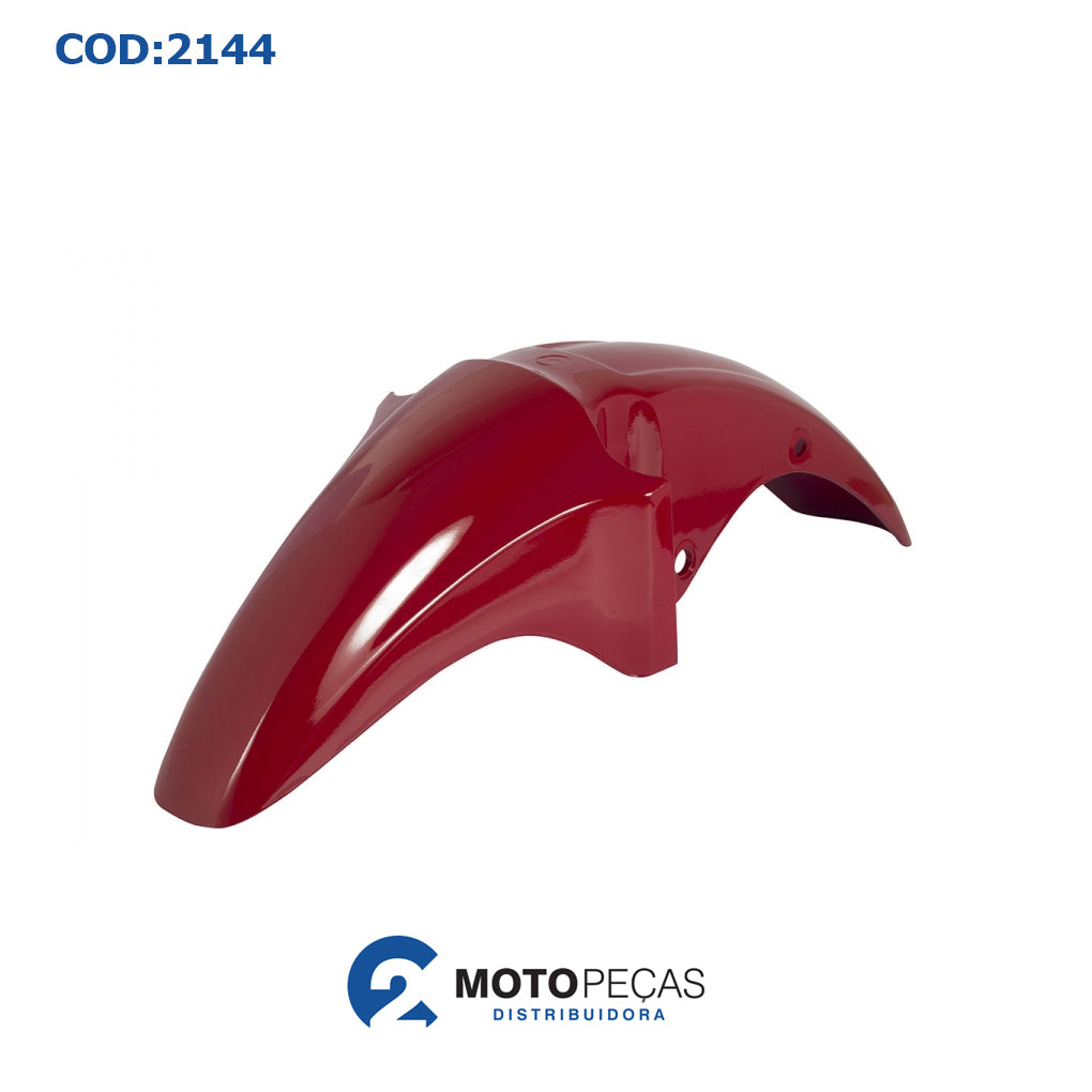 Paralama Dianteiro Titan 150 04/05 Job 04/06 Vermelho Melc