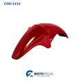 Paralama Dianteiro CG 150 Sport 2008 Vermelho Melc