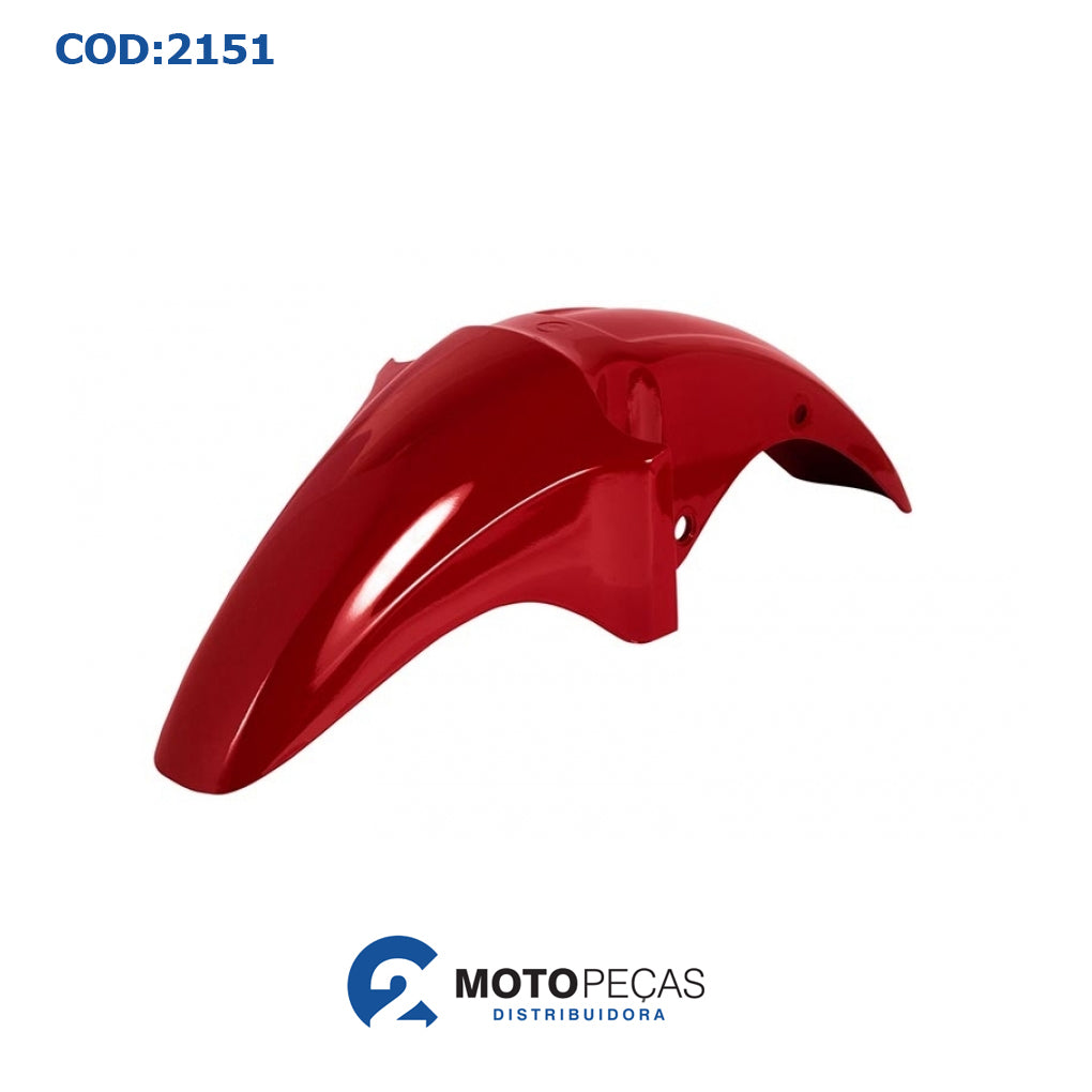 Paralama Dianteiro CG 150 Sport 2008 Vermelho Melc