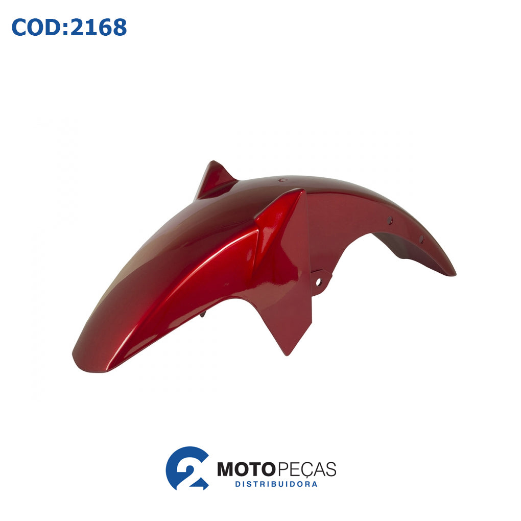 Paralama Dianteiro YBR125 Factor 09/12 Vermelho Melc