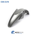 Paralama Dianteiro CG160 Fan ESD 19 Cinza Una Metalico Melc