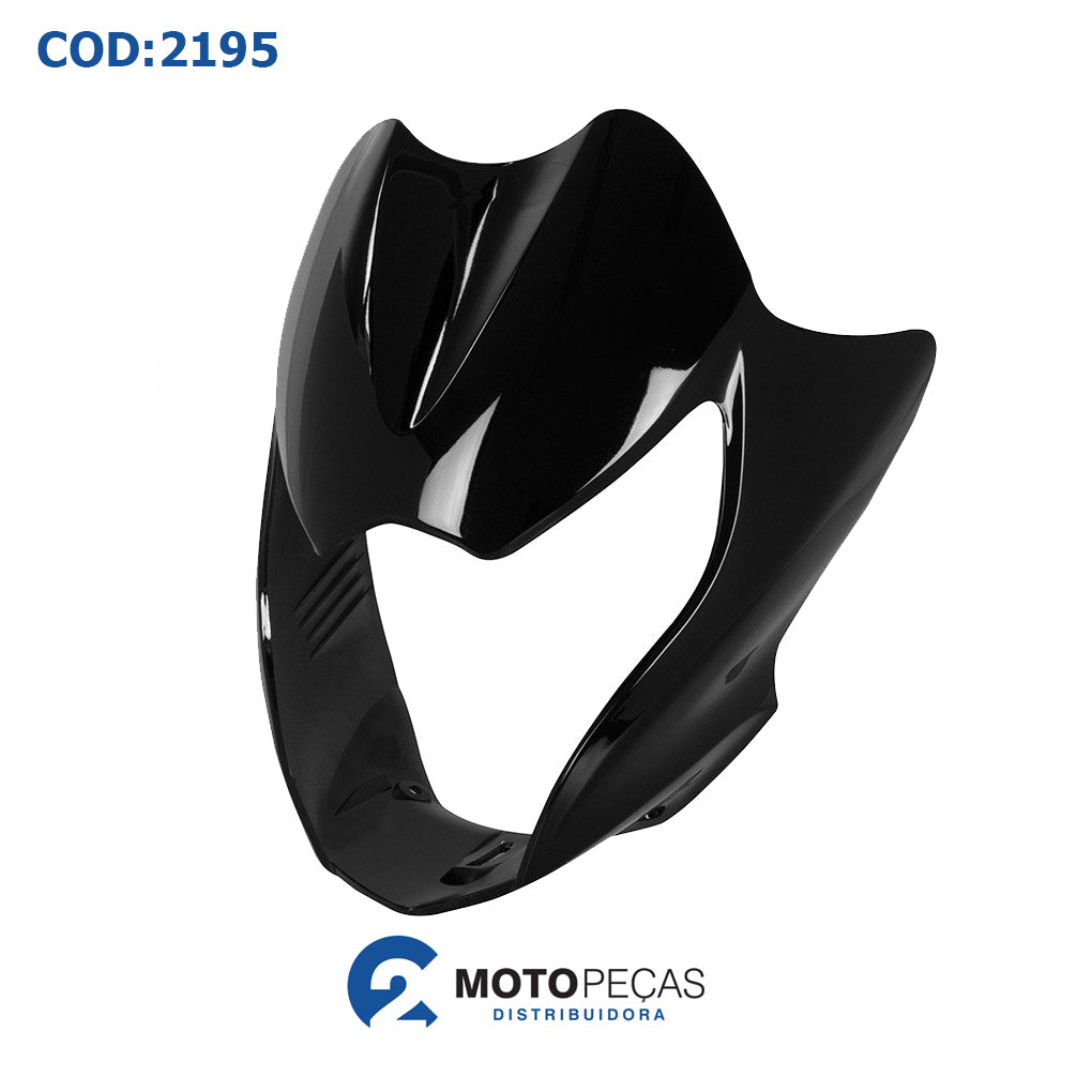 Carenagem do Farol Titan 150/MIX KS/ES/ESD 2009 Preto Melc