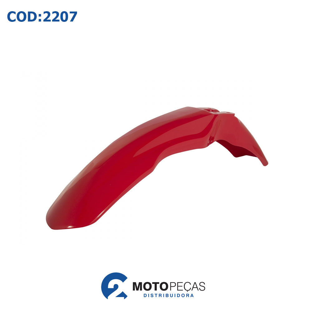 Paralama Dianteiro Bros 125/150 03/05 07/08 Vermelho Melc