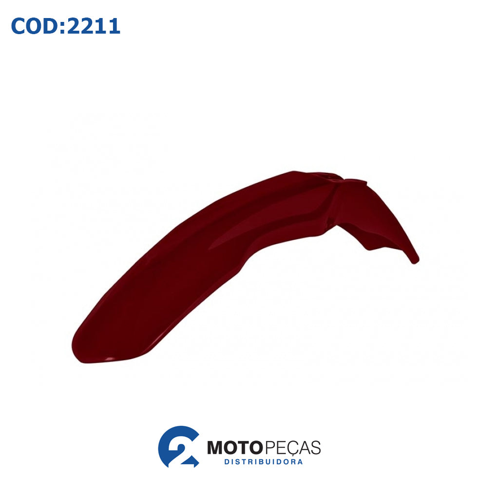 Paralama Dianteiro Bros 150 2006 Vermelho Melc