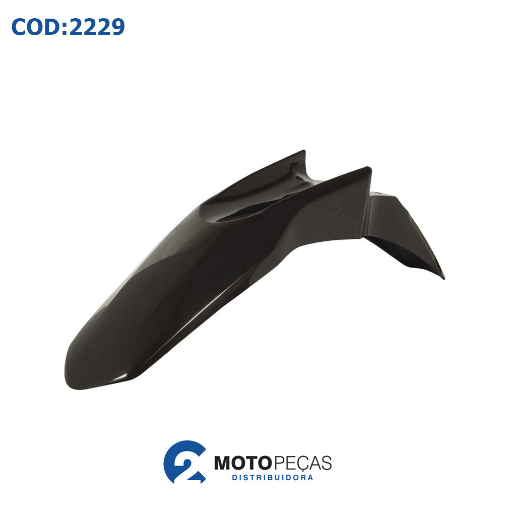 Paralama Dianteiro Bros 150 09/12 Bros 125 13/15 Preto Melc