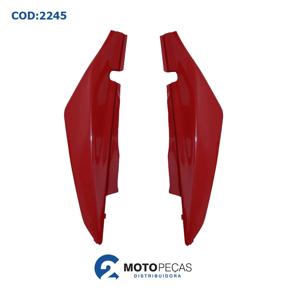 Tampa Lateral [pr] Bros 125 03/05 Bros 150 03/05 e 07/08 Vermelha Melc
