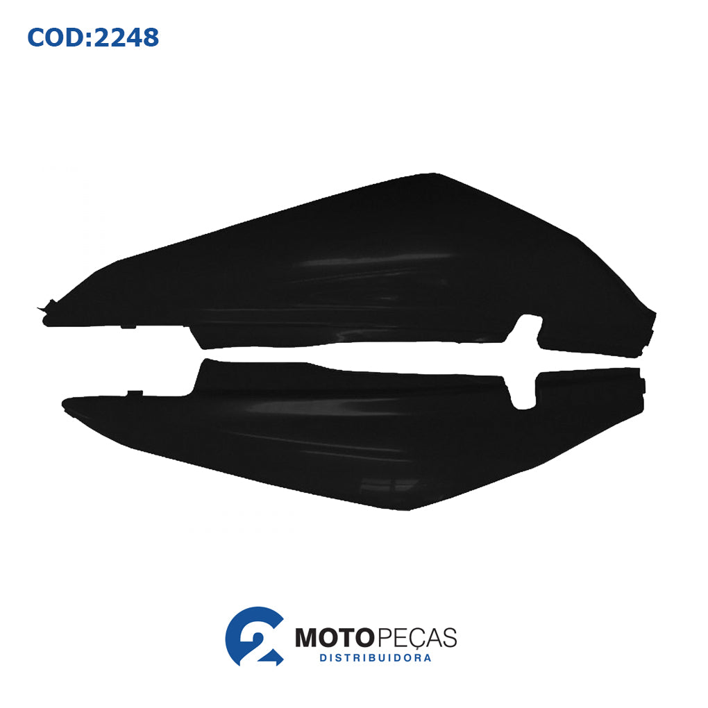 Tampa Lateral [pr] Bros 150 04/08 Preto Melc