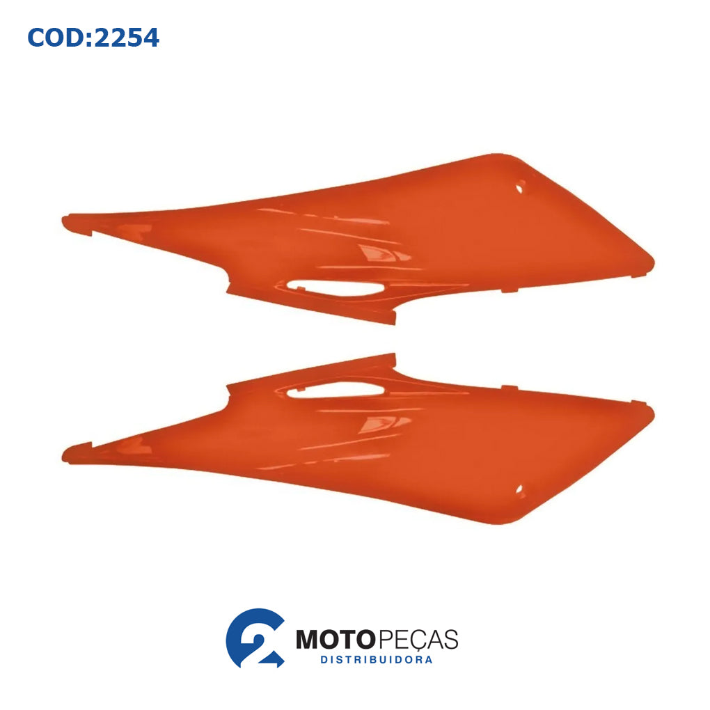 Tampa Lateral [pr] Bros 150 2010 Laranja Melc