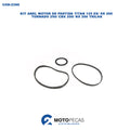Kit Anel Motor de Partida Titan 125 ES/ XR 200/ Tornado 250/ CBX 200/ NX 200/ Trilha