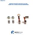 Escova Motor Partida Crypton 105/ NEO/ Fazer 150 14 Mola+escova Magnetron