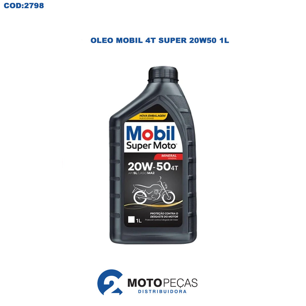 Oleo Mobil 4T Super 20W50 1L