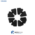 Coxim COROA/BORRACHA da Coroa Titan 150 Jogo com 4 Pecas Awa