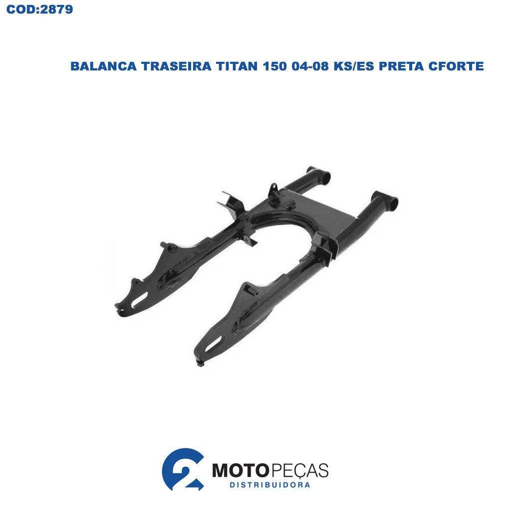 Balanca Traseira Titan 150 04/08 KS/ES Preta Cforte