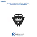 Capa do Painel Titan 150 09/10 Injetada Preto Tork